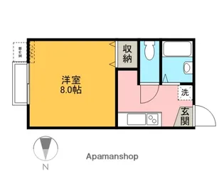 サザンパレット【1階】の間取り