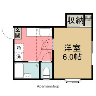 コーポ司Ⅲ【1階】の間取り
