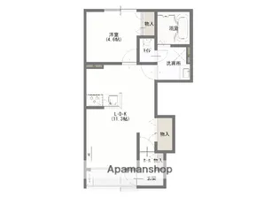 ゼフィール・シエル【102号室】の間取り