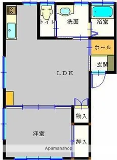 セゾンハイツ鳥木町【1階】の間取り