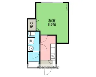 コーポヒカリⅡ【2階】の間取り