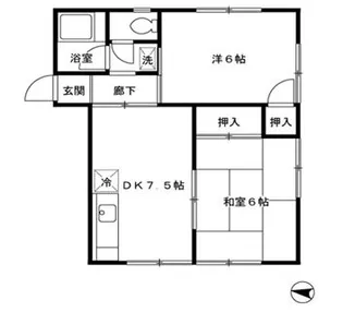 レジデンスK【2階】の間取り