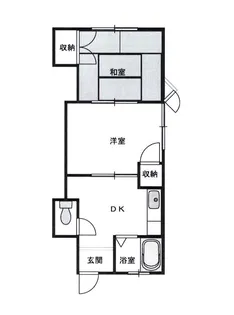 シャトー泉Ⅱ【203号室】の間取り