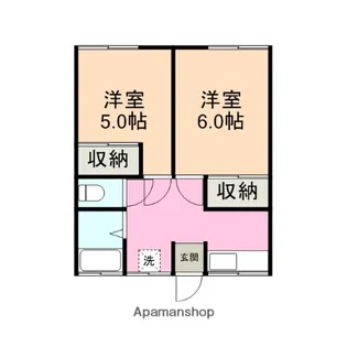 フェアステージリバーサイドⅢ【2階】の間取り