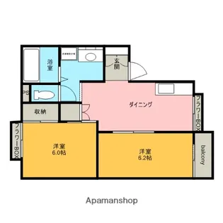 サンヴィレッジ御所野【1階】の間取り