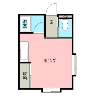 フラットS【101号室】の間取り