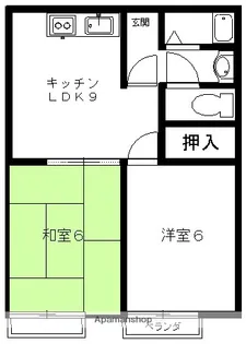 フェアステージZEN【2階】の間取り