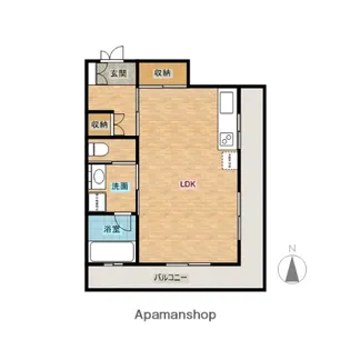 ロイヤルマンション【403号室】の間取り