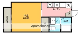 フェアステージハリマⅠ【2階】の間取り