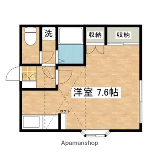 平成コーポ川尻公園前【2階】の間取り