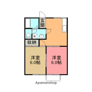 フェアステージたけだ【1階】の間取り