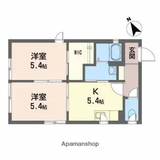 シェリル【101号室】の間取り
