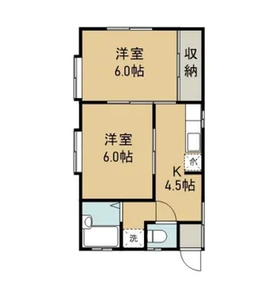 パークニッセイハイム【105号室】の間取り