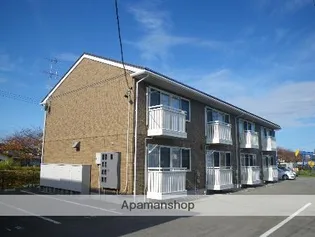 シャインパークカガヤB【202号室】の外観