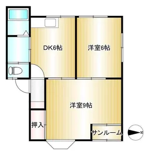 アーバンティ広面【1階】の間取り