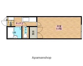 ベルトピア秋田4A【2階】の間取り