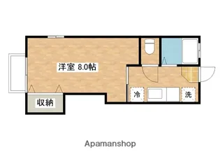 セロリハウス【105号室】の間取り