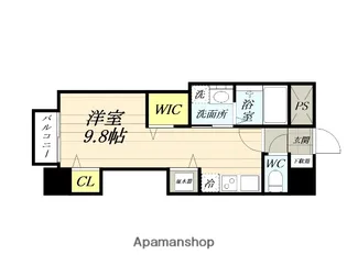 マンションパレロワイヤル【2階】の間取り
