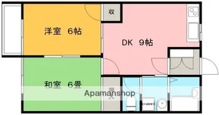 ビューパレーC棟【1階】の間取り