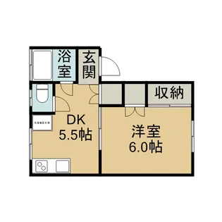 レジデンス高橋2【2階】の間取り