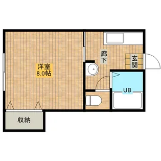 フェアステージ21【203号室】の間取り