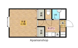 ピュアハウスHIRO【1階】の間取り