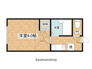 グランシオン【206号室】の間取り