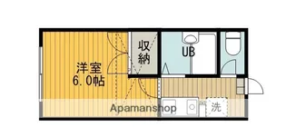 グランシオン【206号室】の間取り