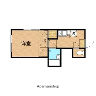 エスポワール東通【107号室】の間取り