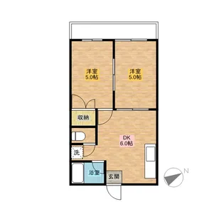 ニライカナイ【2階】の間取り