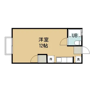 シャトー泉Ⅰ【202号室】の間取り