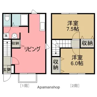 ラ・ドマーニ【2階】の間取り