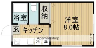 リッチ・オーク弐番館【1階】の間取り