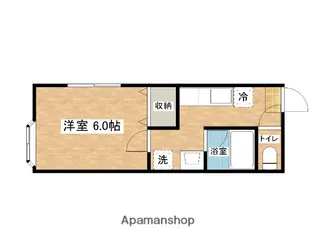 ロイヤル健【1階】の間取り