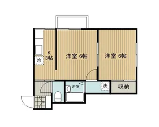 グランピア保戸野【103号室】の間取り