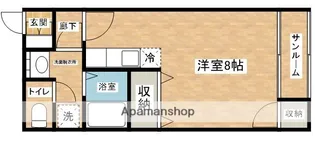 RICHOAK拾番館【2階】の間取り