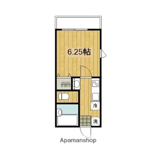 パークサイド泉【2-A号室】の間取り