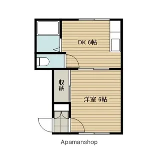 タウニィ保戸野【1階】の間取り