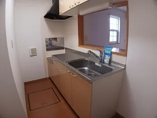 クローバーⅠ【1階】のキッチン