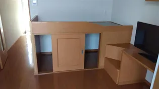 レオパレスSEABREAM B【104号室】の居間