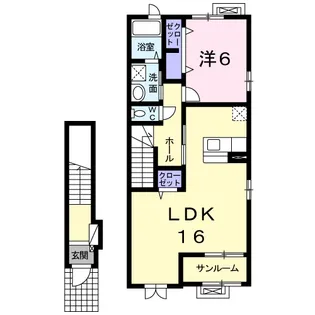 インフィニティ【2階】の間取り