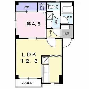 フオレスタ【2階】の間取り