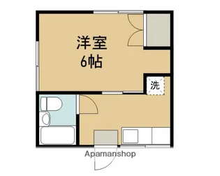 コーポメルヘン【1階】の間取り