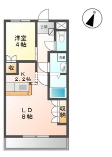 サンロード・S【2階】の間取り