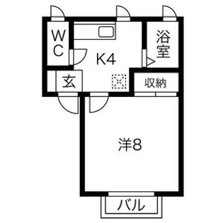EVERGREEN HEIGHTS【1階】の間取り