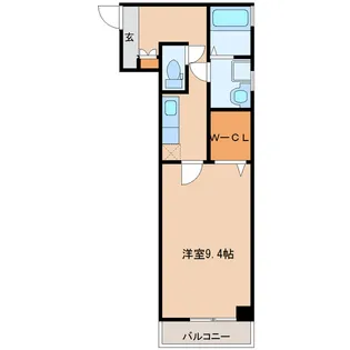 ソレイユパルク13番館【1階】の間取り