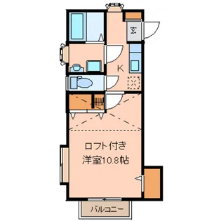 プリムヴェールⅤ【2階】の間取り