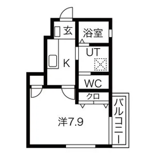 LILIAN【1階】の間取り