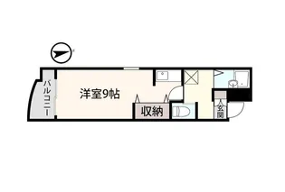 アシスト第7秋田マンション【5階】の間取り