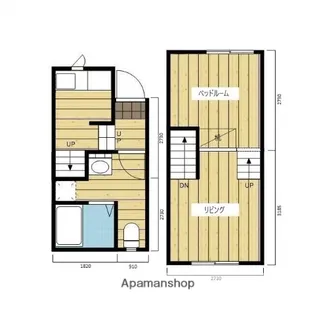 ベレッツァ大沢・アネックス【101号室】の間取り